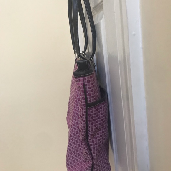 Nine & Company Large Tote Bag Purple - Picture 6 of 8